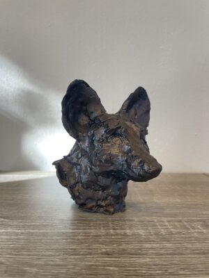 Wild Dog Sculpture