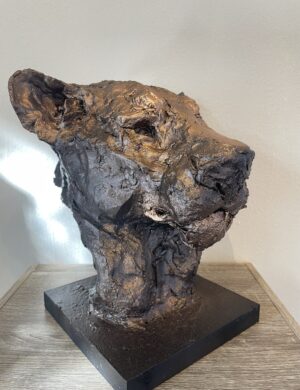 Lion sculptures